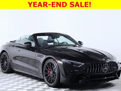 Used 2022 Mercedes-Benz SL 55 AMG 4MATIC image 1