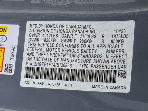 Used 2024 Honda Civic EX image 33