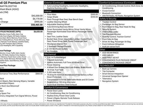 Used 2020 Audi Q5 2.0T Premium Plus w/ Premium Plus Package image 2