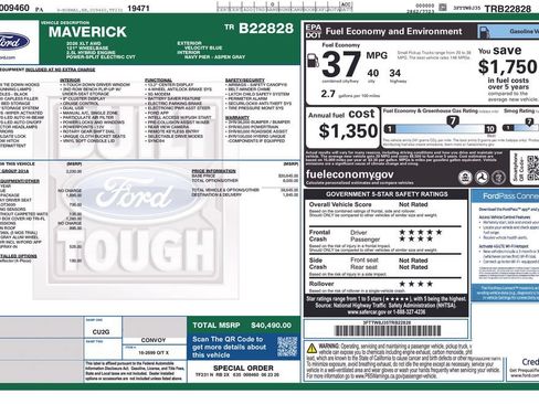 New 2026 Ford Maverick XLT AWD/4WD image 5