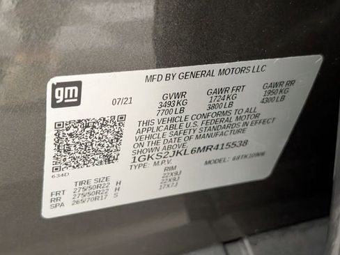 Used 2021 GMC Yukon XL Denali w/ Advanced Technology Package image 40