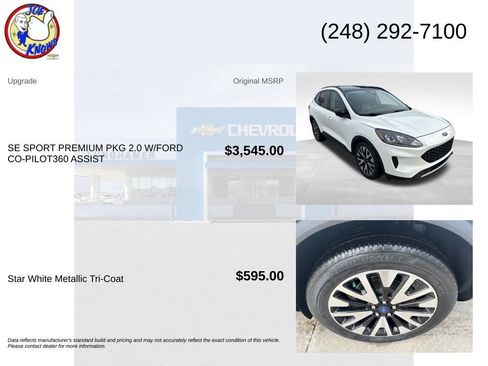 Used 2020 Ford Escape SE Sport FWD image 5