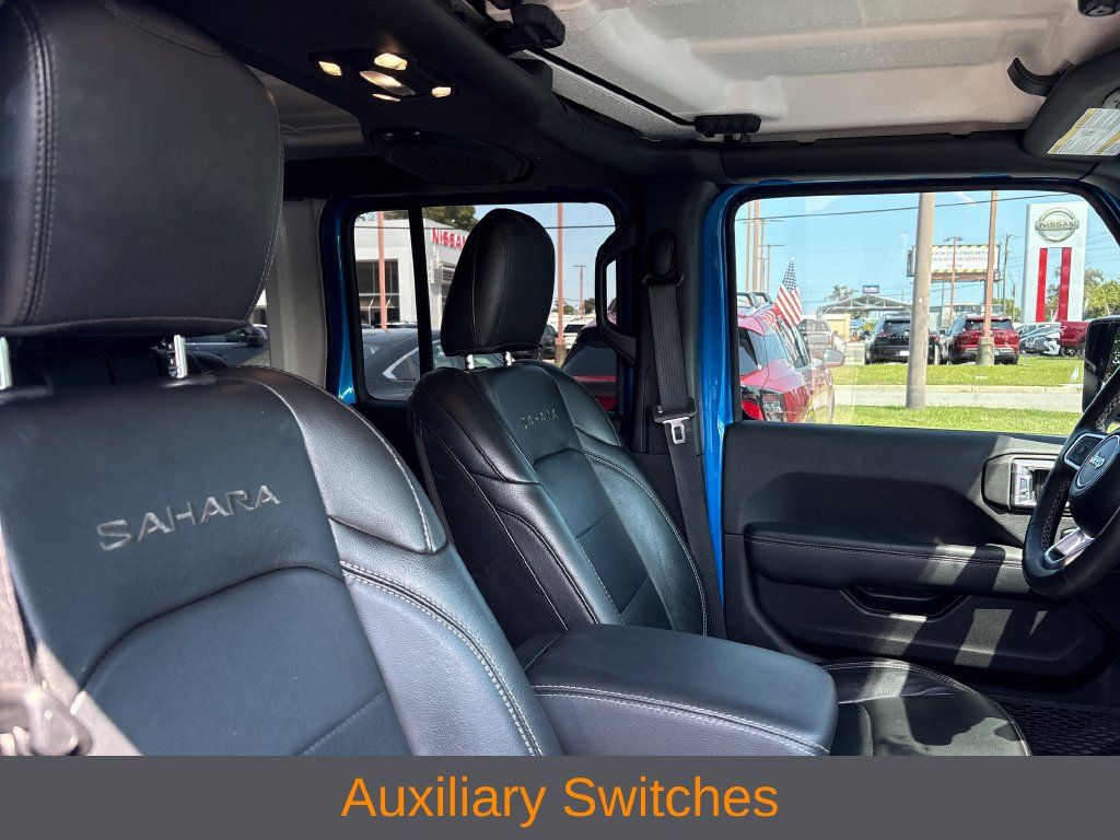 Used 2022 Jeep Wrangler Unlimited Sahara w/ Cold Weather Group AWD/4WD image 25