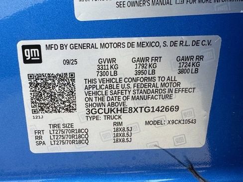 Used 2026 Chevrolet Silverado 1500 ZR2 image 37