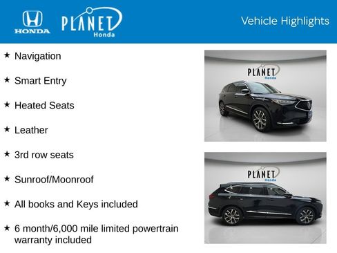 Used 2024 Acura MDX SH-AWD w/ Technology Package image 4
