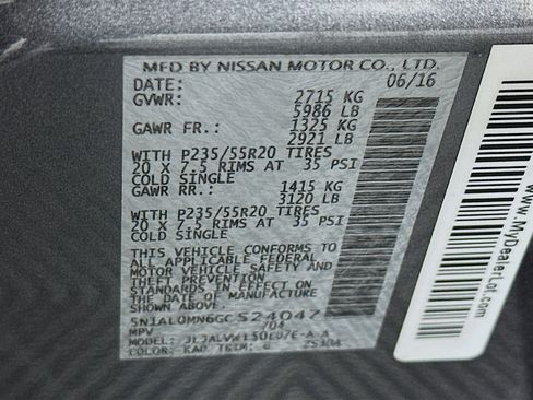 Used 2016 INFINITI QX60 FWD w/ Deluxe Technology Package image 12