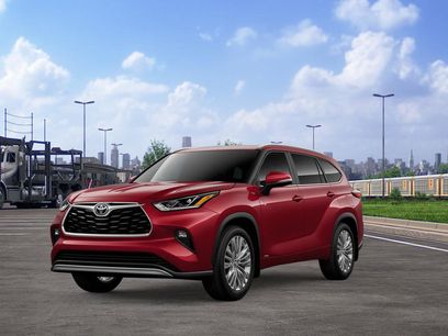 New 2026 Toyota Highlander Platinum