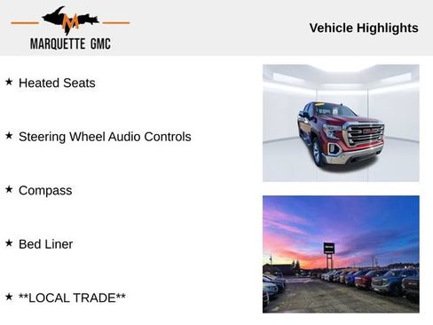 Used 2019 GMC Sierra 1500 SLT w/ SLT Premium Plus Package AWD/4WD image 7