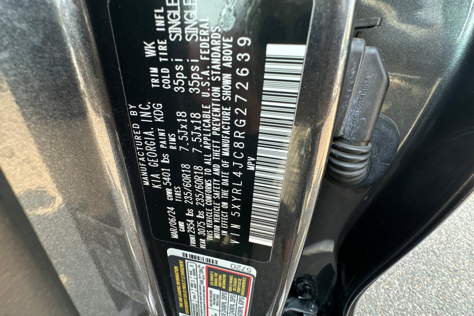Used 2024 Kia Sorento S FWD image 30