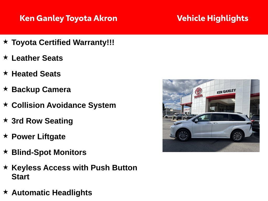 Certified 2023 Toyota Sienna XLE FWD image 4