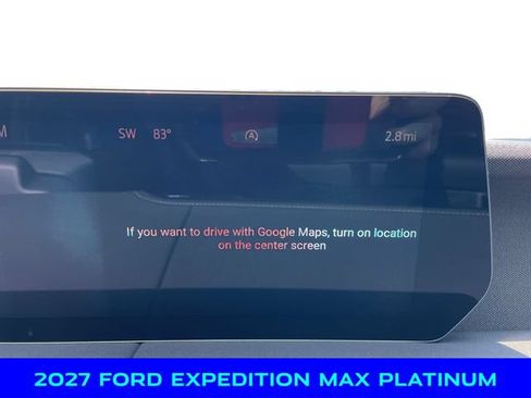 New 2027 Ford Expedition Max Platinum w/ Stealth Performance Package AWD/4WD image 2