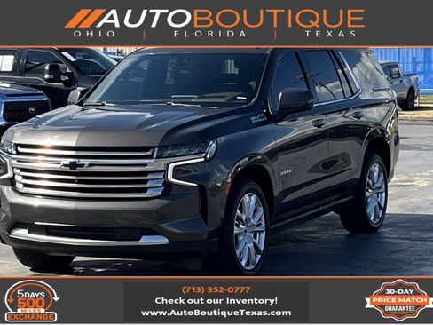 Used 2021 Chevrolet Tahoe High Country w/ Premium Package RWD image 1