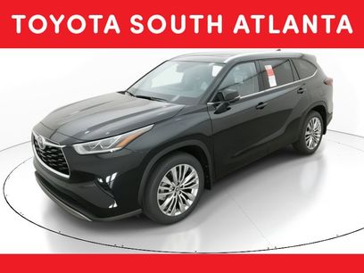 New 2026 Toyota Highlander Platinum