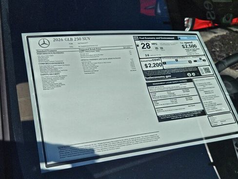 New 2026 Mercedes-Benz GLB 250 GLB 250 image 34