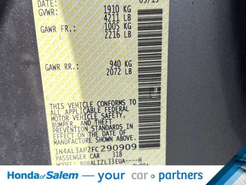 Used 2015 Nissan Altima 2.5 SV image 24