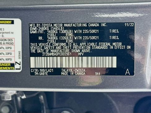 Used 2023 Lexus RX 350 FWD w/ Cold Area Package image 33