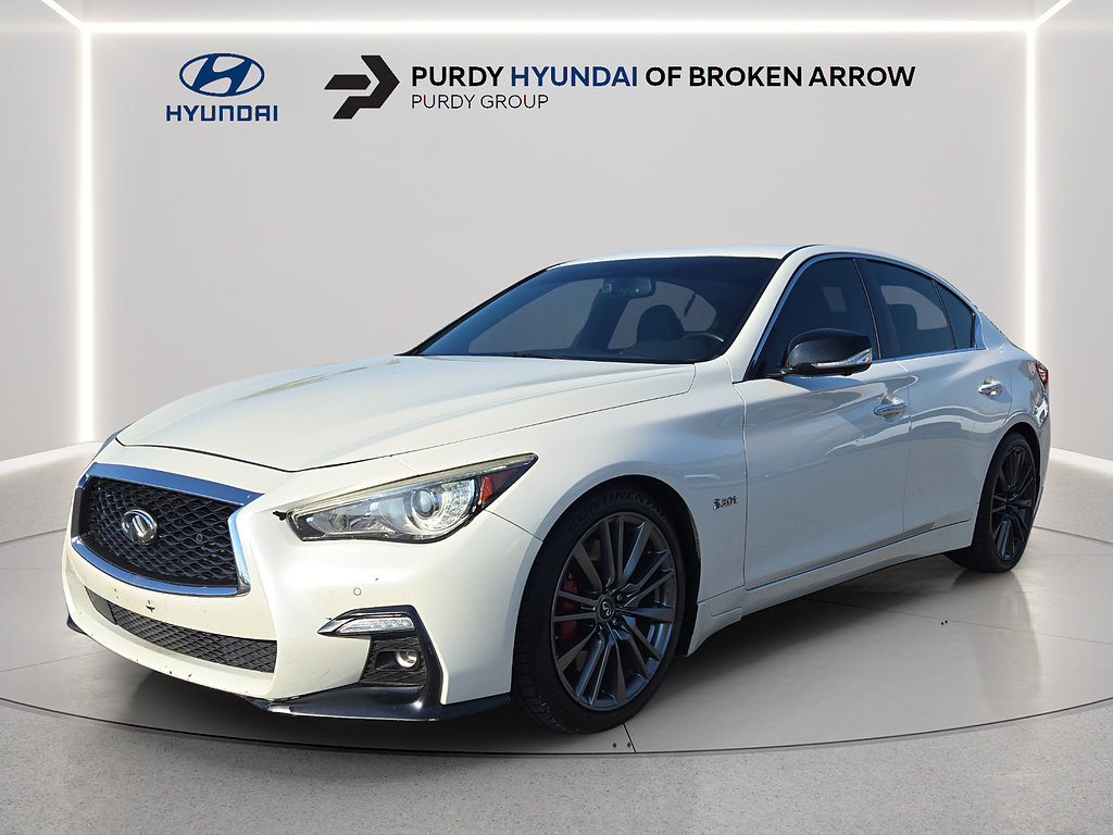 Used 2018 INFINITI Q50 Red Sport 400 w/ Proactive Package RWD image 8
