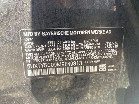 Used 2021 BMW X3 xDrive30i w/ Convenience Package AWD/4WD image 21