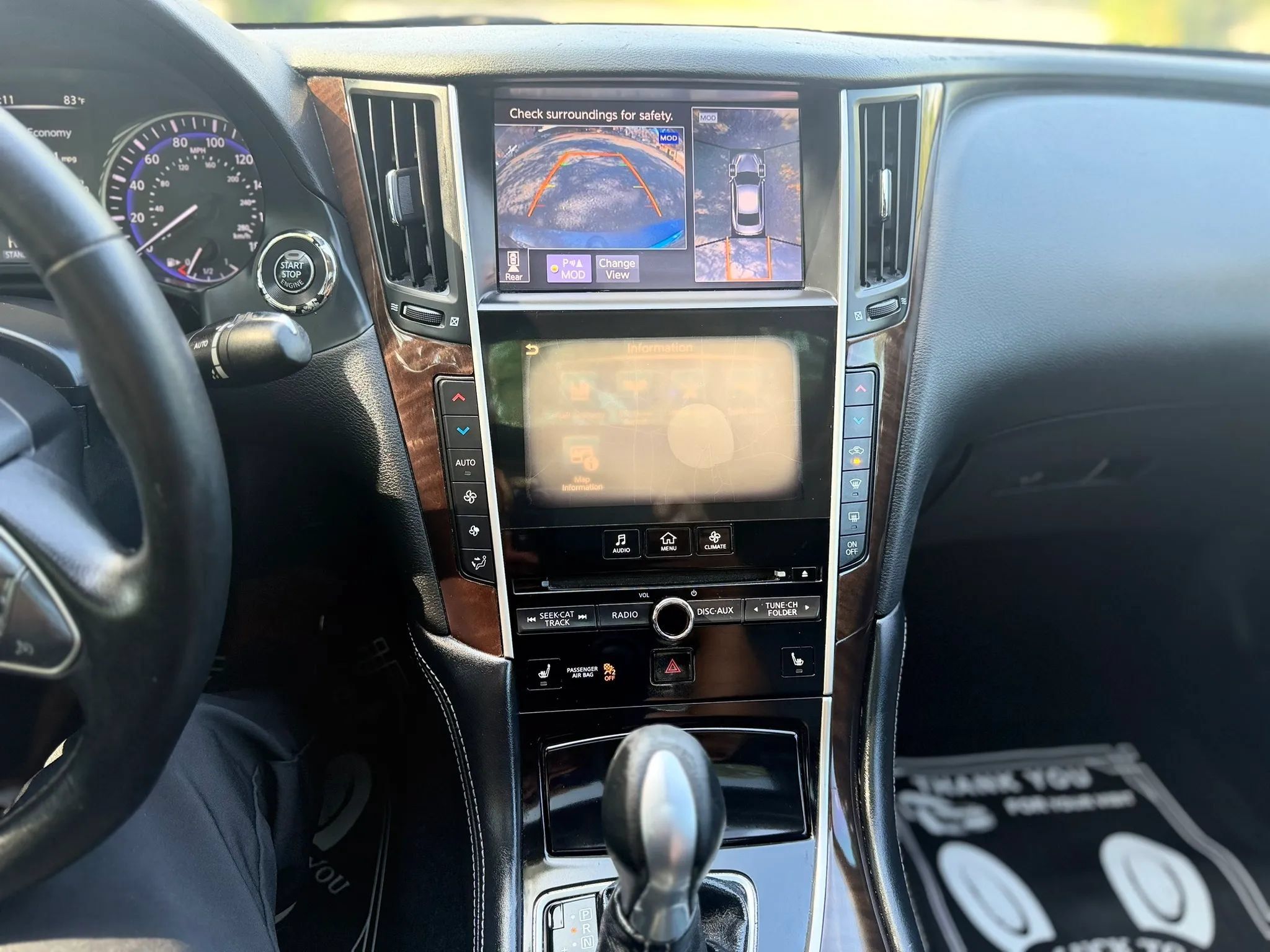 Used 2015 INFINITI Q50 Premium w/ Deluxe Touring Package RWD image 9