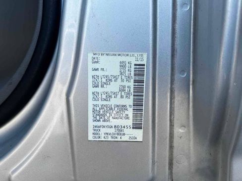 Used 2016 Nissan NV 3500 S w/ Power Package RWD image 24