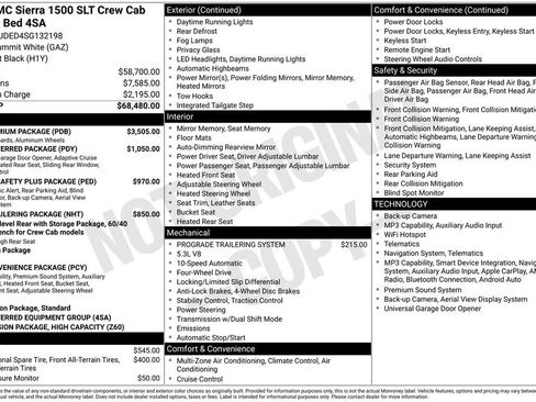 Used 2025 GMC Sierra 1500 SLT w/ SLT Premium Package AWD/4WD image 2