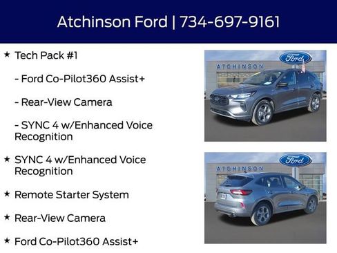 Certified 2024 Ford Escape ST-Line w/ Tech Pack #1 image 16