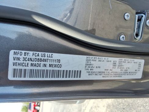 Used 2022 Jeep Compass Latitude w/ Sun and Sound Group image 38