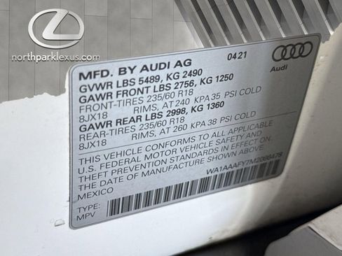 Used 2021 Audi Q5 2.0T Premium w/ Convenience Package AWD/4WD image 29
