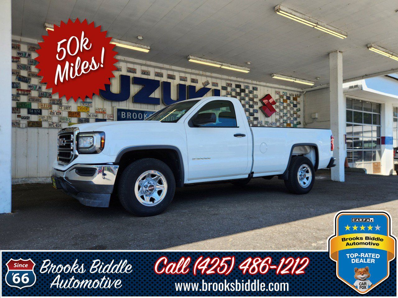 Used 2018 GMC Sierra 1500 2WD Regular Cab image 1