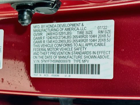 Used 2022 Honda Passport EX-L image 31