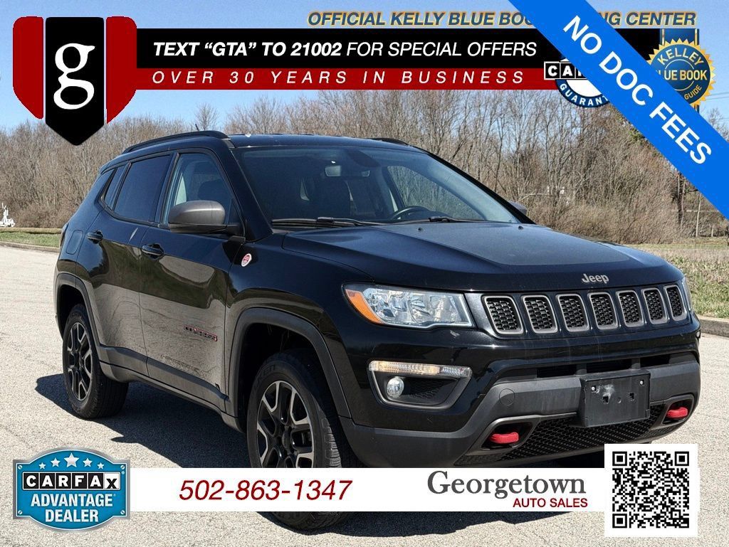 Used 2019 Jeep Compass Trailhawk AWD/4WD image 1
