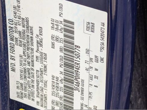 Used 2014 Ford Fusion SE w/ Equipment Group 202A image 12