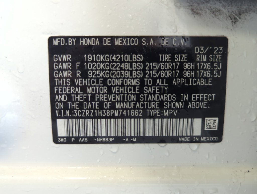 Used 2023 Honda HR-V LX image 35