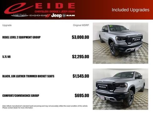 Used 2021 RAM 1500 Rebel w/ Rebel Level 2 Equipment Group image 12