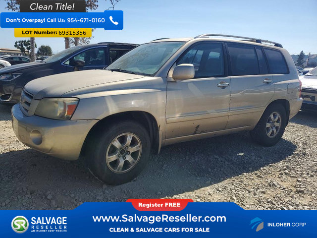 Used 2005 Toyota Highlander 2WD V6 w/ Appearance Pkg image 1