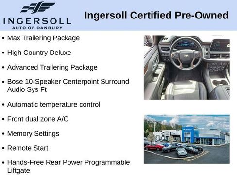 Used 2024 Chevrolet Tahoe High Country AWD/4WD image 10