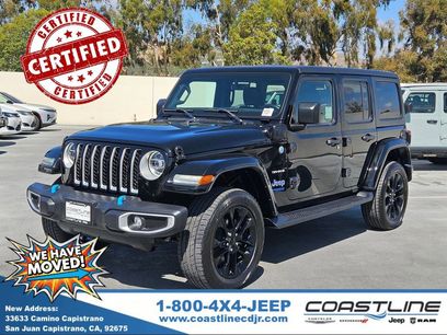 Certified 2022 Jeep Wrangler Unlimited Sahara 4xe