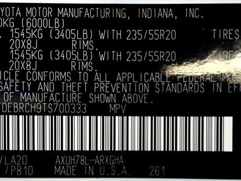 New 2026 Toyota Highlander Platinum image 27