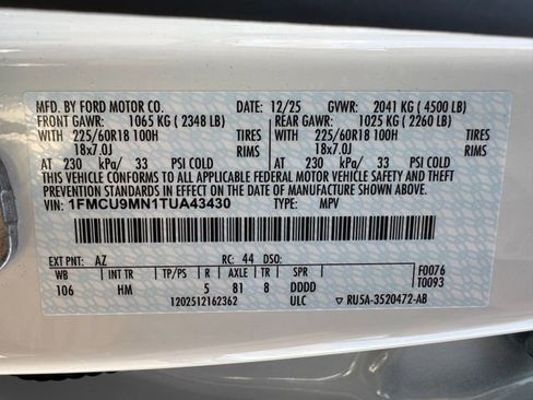 Used 2026 Ford Escape ST-Line w/ Tech Pack #1 AWD/4WD image 27