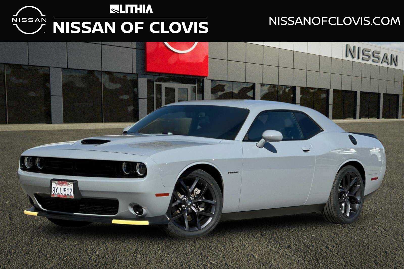 Used 2021 Dodge Challenger R/T w/ Blacktop Package RWD image 1