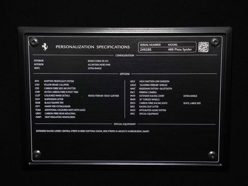 Used 2020 Ferrari 488 Pista Spider image 59