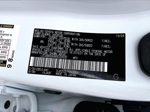 Used 2024 Lexus GX 550 w/ Accessory Package (2T) AWD/4WD image 30