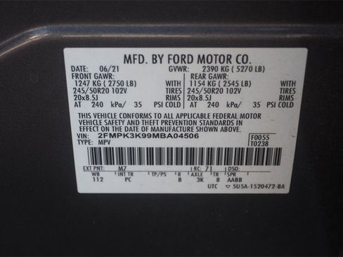 Used 2021 Ford Edge Titanium w/ Equipment Group 301A image 26