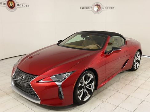 Used 2021 Lexus LC 500 Convertible w/ Touring Package RWD image 34