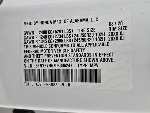 Used 2020 Honda Passport EX-L image 35