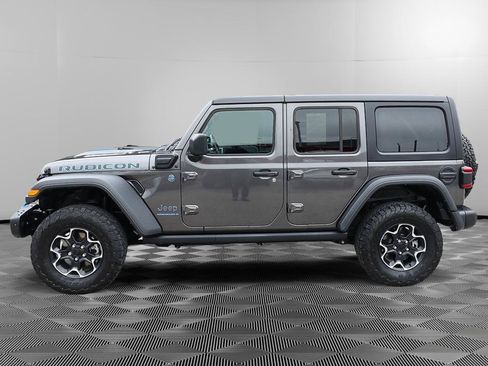 Used 2023 Jeep Wrangler Unlimited Rubicon 4xe w/ Steel Bumper Group AWD/4WD image 3