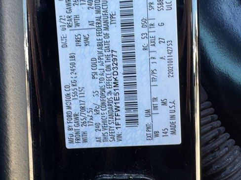 Used 2021 Ford F150 XLT AWD/4WD image 24