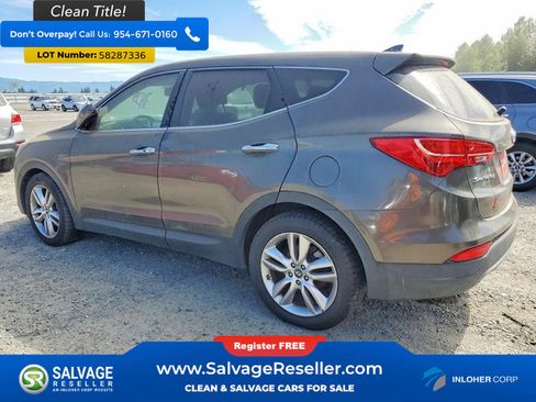 Used 2013 Hyundai Santa Fe Sport 2.0T w/ Technology Pkg AWD/4WD image 3
