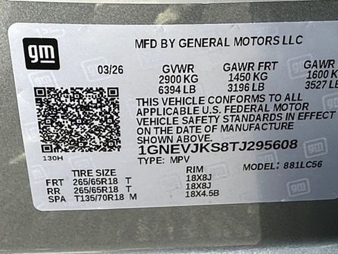 New 2026 Chevrolet Traverse Z71 image 27