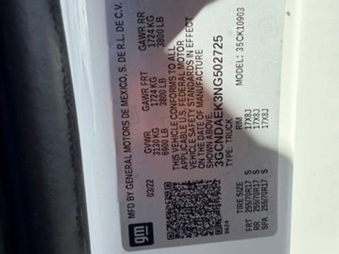 Used 2022 Chevrolet Silverado 1500 W/T w/ WT Convenience Package image 16